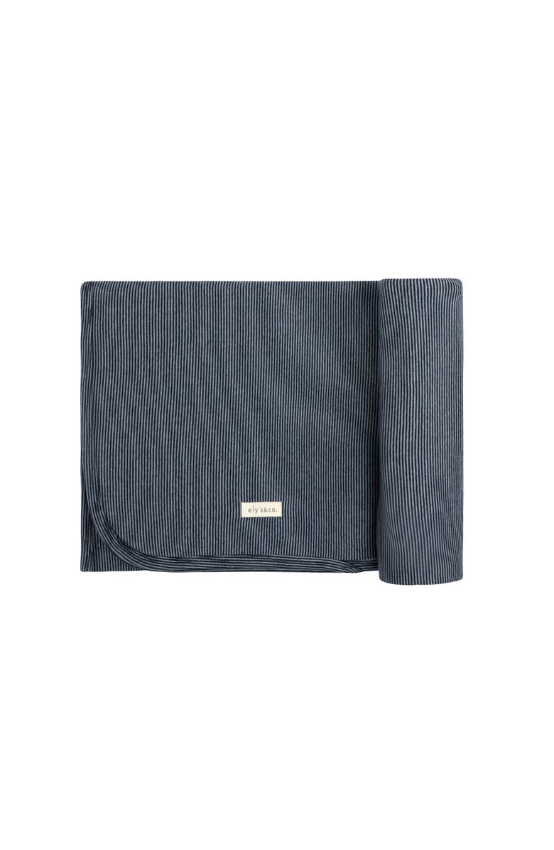 Ely's & Co. French Terry Autumn Kids Collection - Blanket, Main, color, Navy