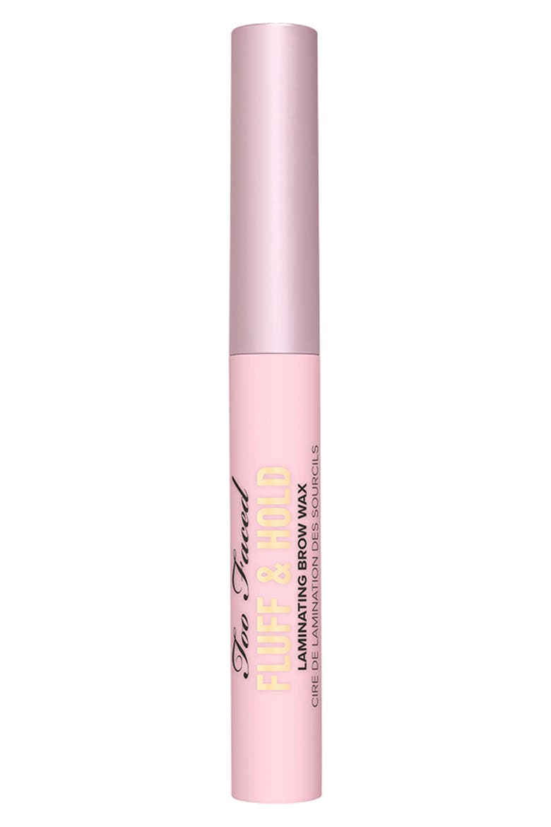 Fluff & Hold Clear Laminating & Controlling Liquid Eyebrow Wax, Main, color, CRYSTAL CLEAR