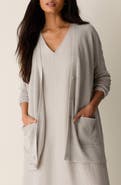 Eileen Fisher Organic Linen & Organic Cotton Cardigan