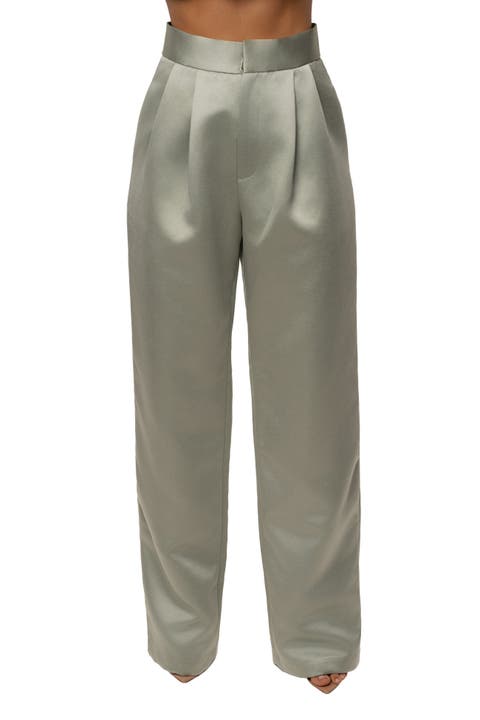 City Nights Satin Trouser