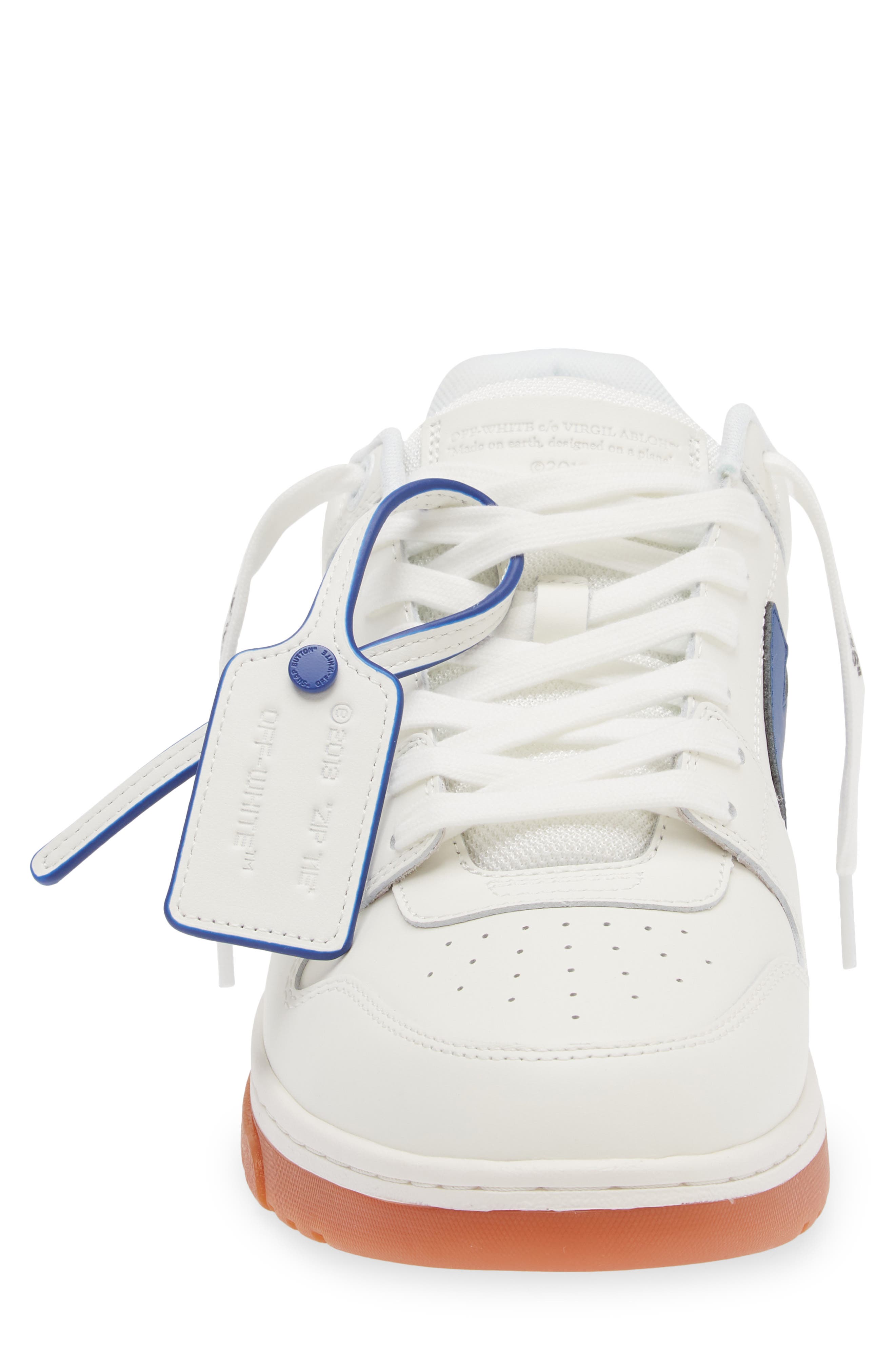Off-White Out of Office Sneaker, Alternate, color, White - Blue