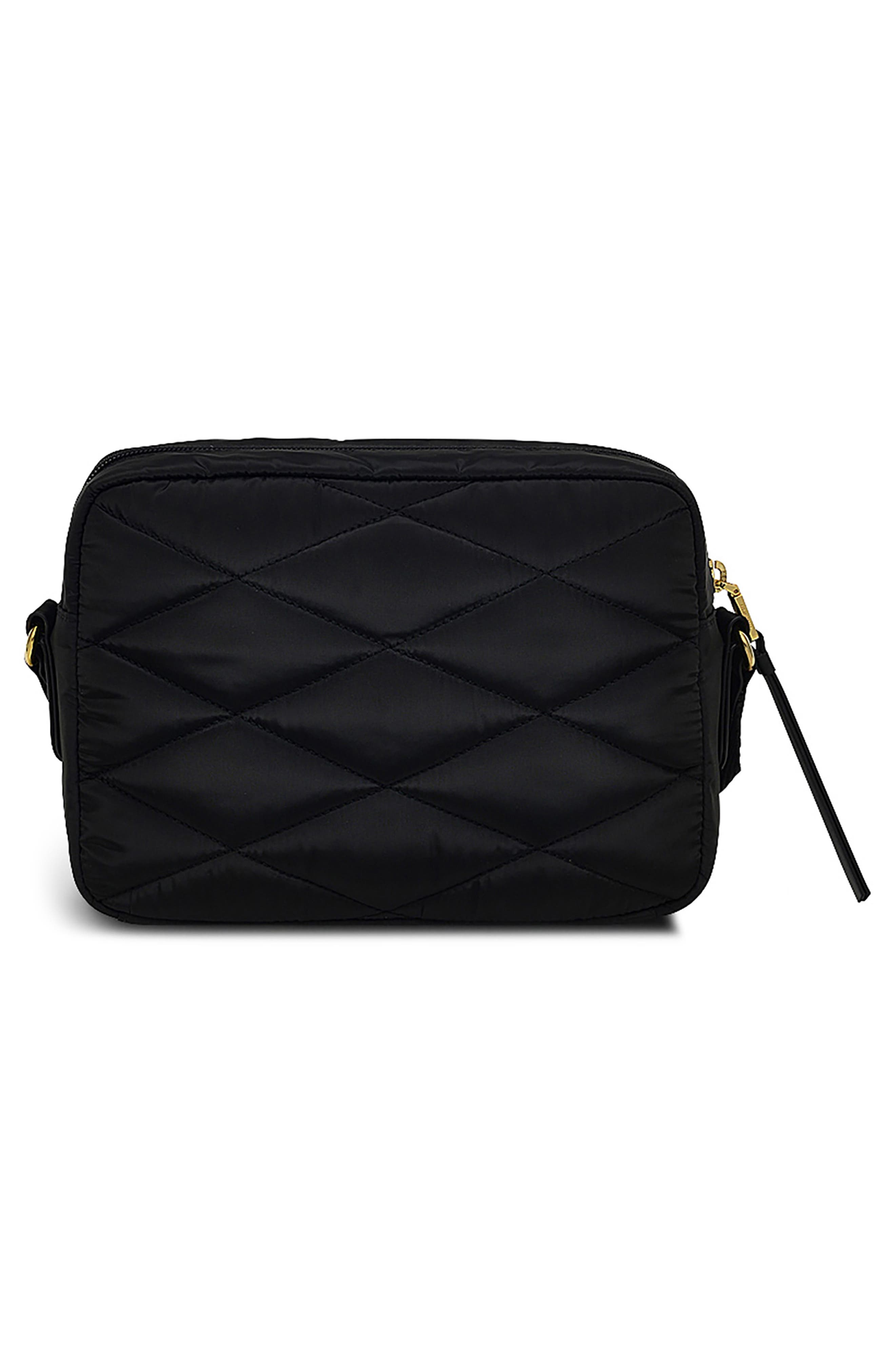 Radley Haymarket Lane Recycled Polyester Crossbody Bag, Alternate, color, Black