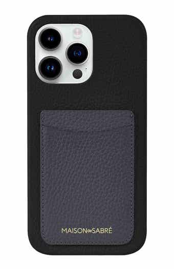 MCM iPhone 15 Pro Max Case w/ AirPods Pro Charm in Maxi MCM iPhone 15 Pro Max Case w/ AirPods Pro Charm in Maxi