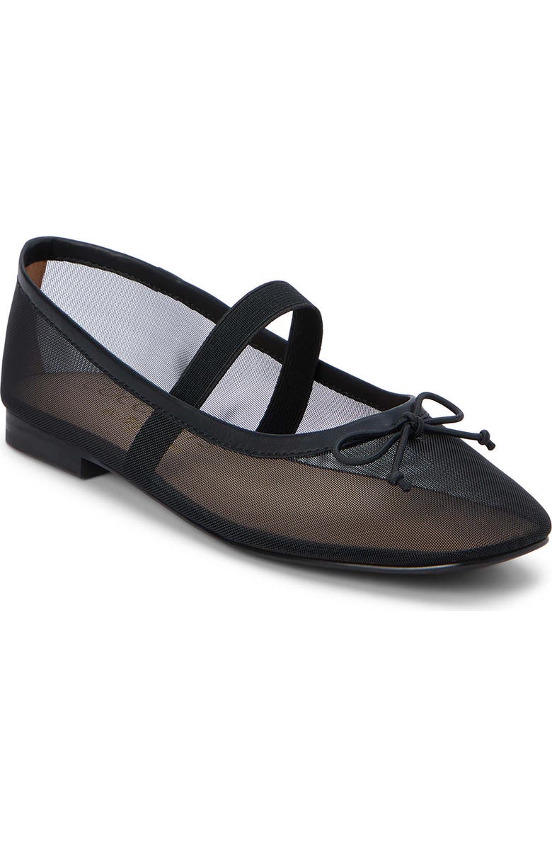 Coconuts by Matisse Bronx Mesh Ballerina Flat, Main, color, Black