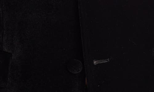 Paisley & Gray Kyle Slim Fit Velvet Dinner Jacket In Black