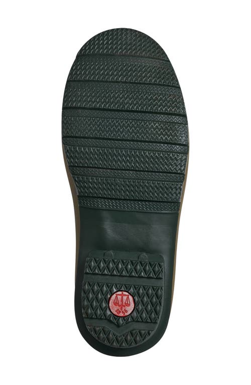 Shop Hunter Neoprene Gardener Clog In Dark Olive/clay