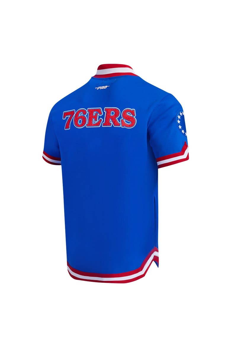 Men's Pro Standard Royal Philadelphia 76ers Classic Warm-Up Full-Snap Jacket, Alternate, color, Royal