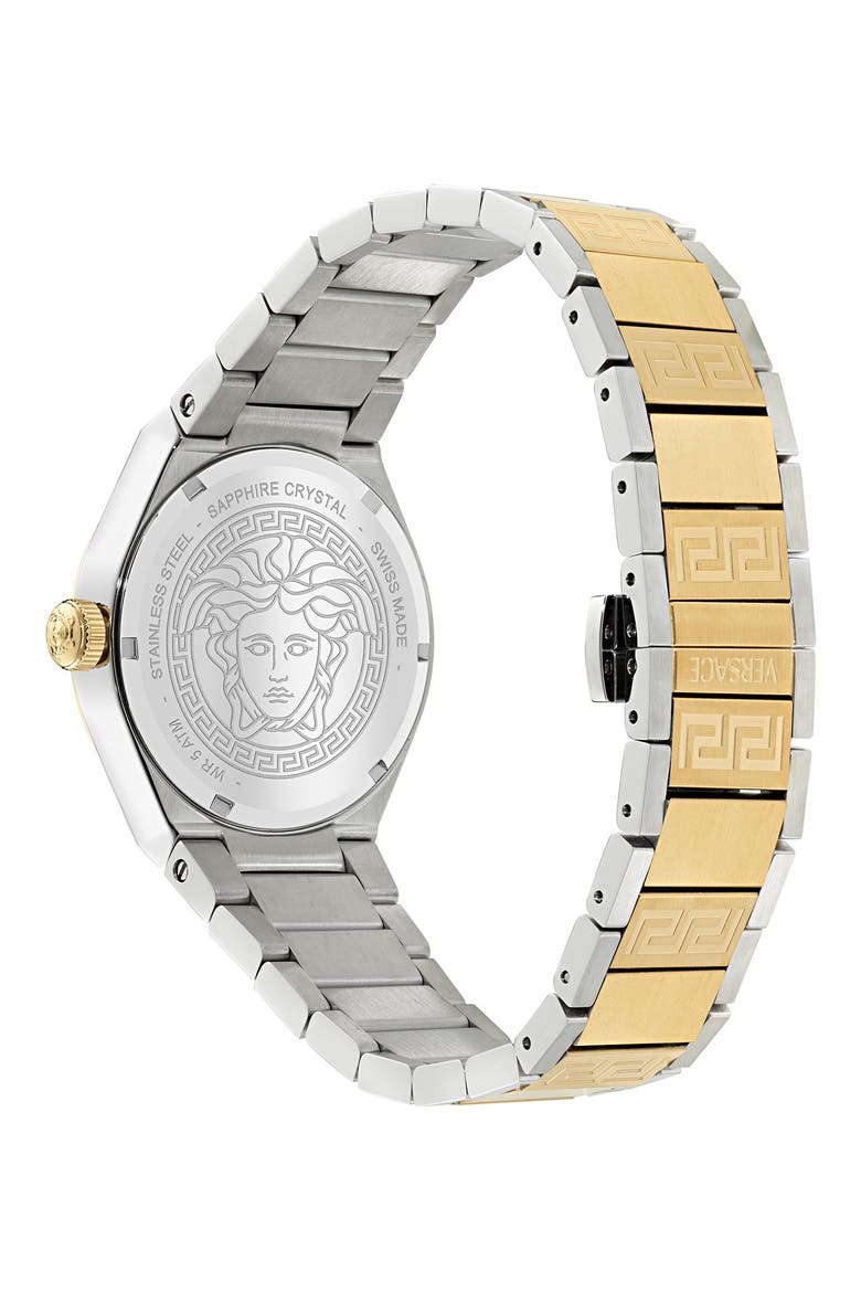 V-Auria Two-Tone Bracelet Watch, 35mm, Alternate, color, TWO TONE