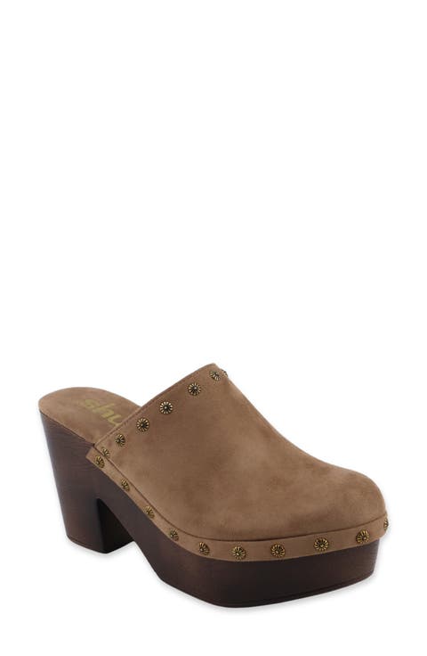 Kelsey Faux Leather Clog
