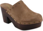 SHUSHOP Kelsey Faux Leather Clog