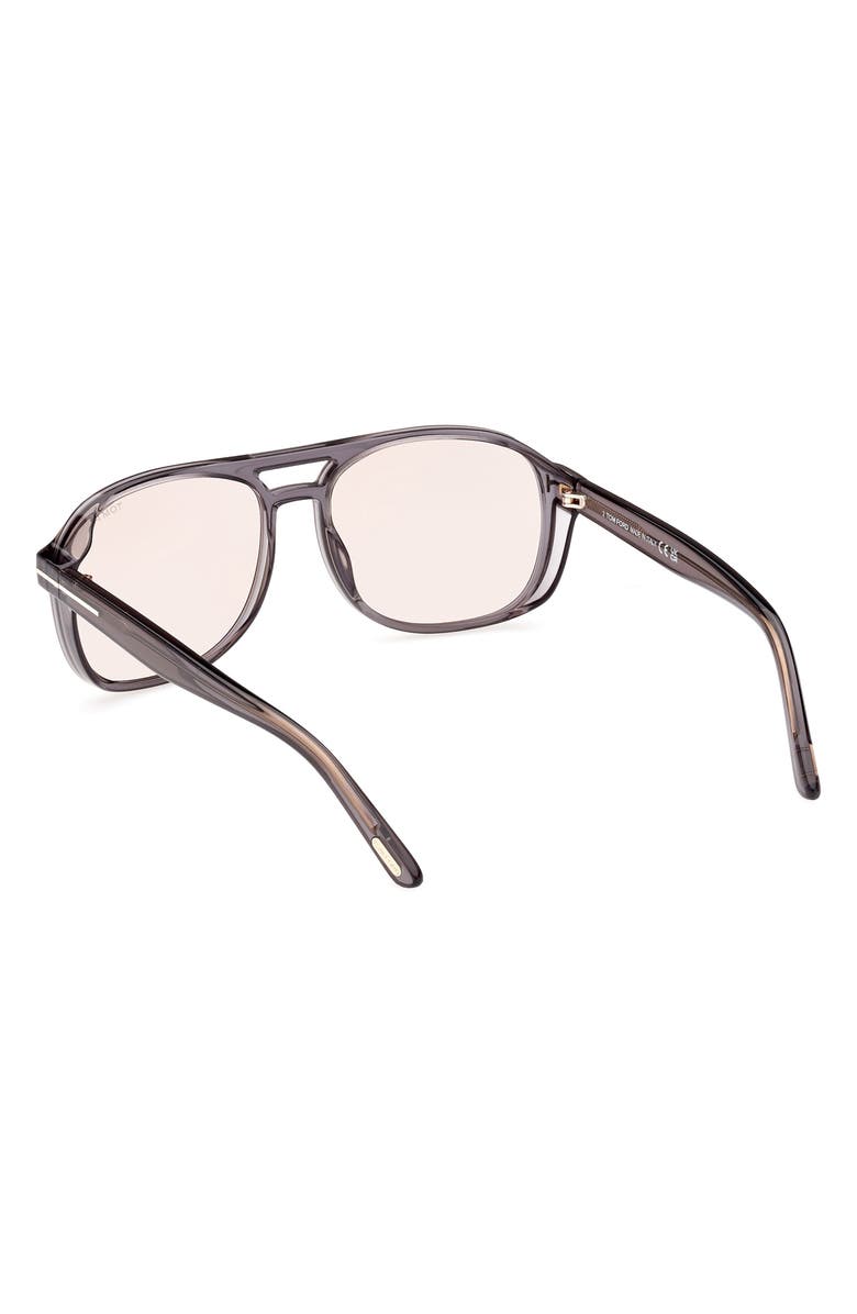 TOM FORD Rosco 58mm Navigator Sunglasses, Alternate, color,