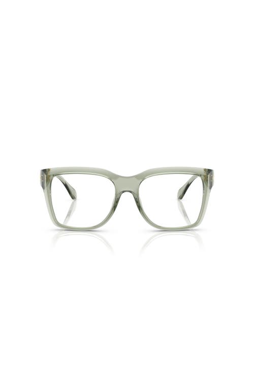 Michael Kors 51mm Square Optical Glasses In Green