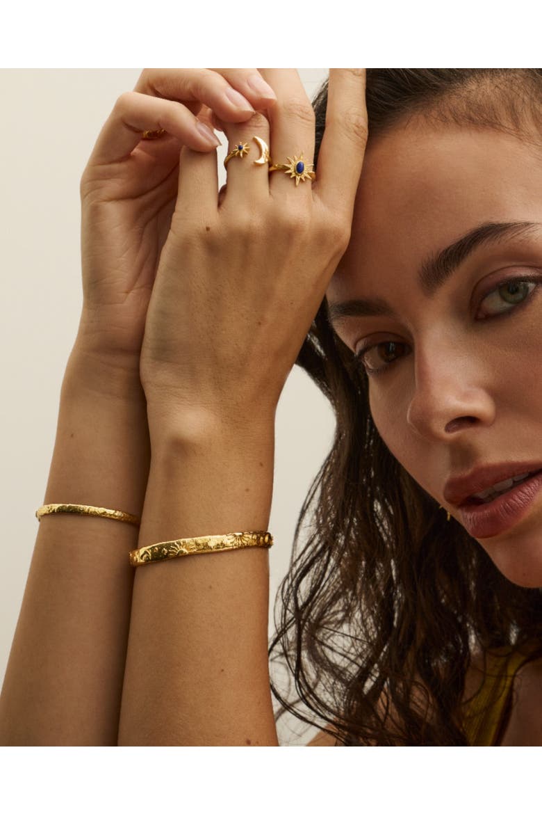 Celestial Bangle, Alternate, color, Gold