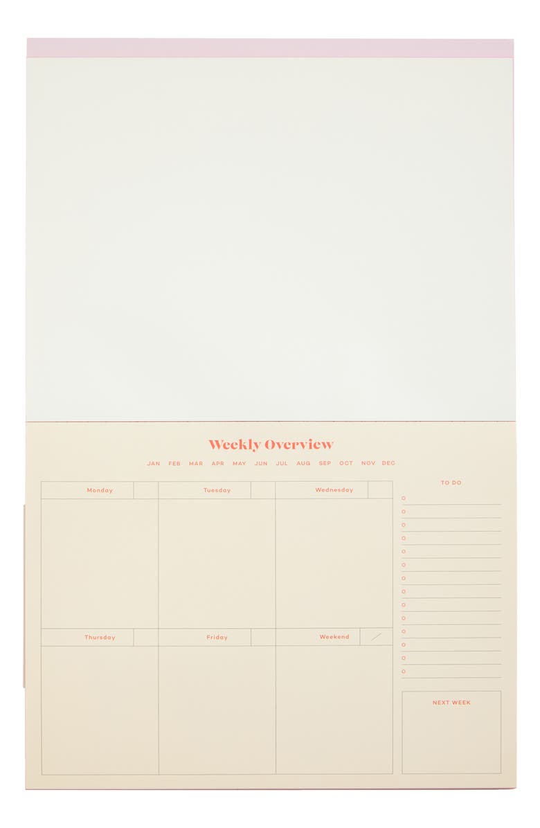 Papier Joy Desk Planner, Alternate, color, Light/ Pastel Pink