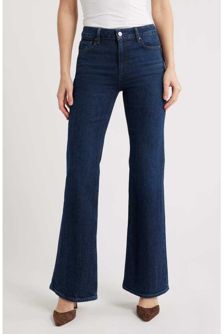 Sofia Stretch Flare Jeans, Main, color, VISAGE