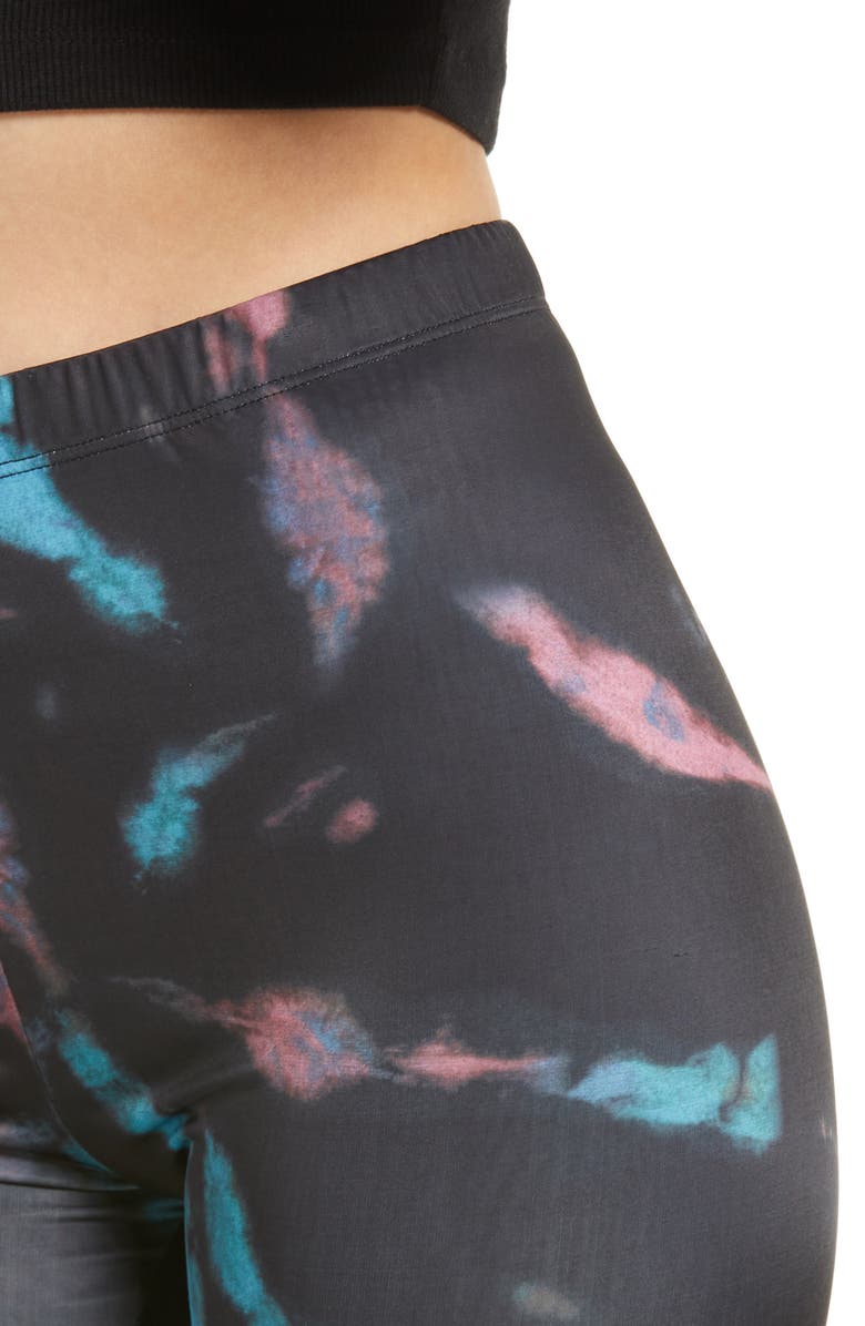AFRM Khloe Tie Dye Bike Shorts, Alternate, color, 