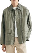 Scalpers Waxed Jacket With Snaps