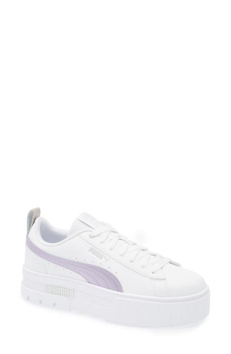 Basket platform puma white on sale