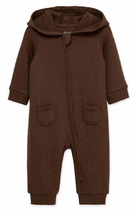 Kids' Quilted Hooded Coverall