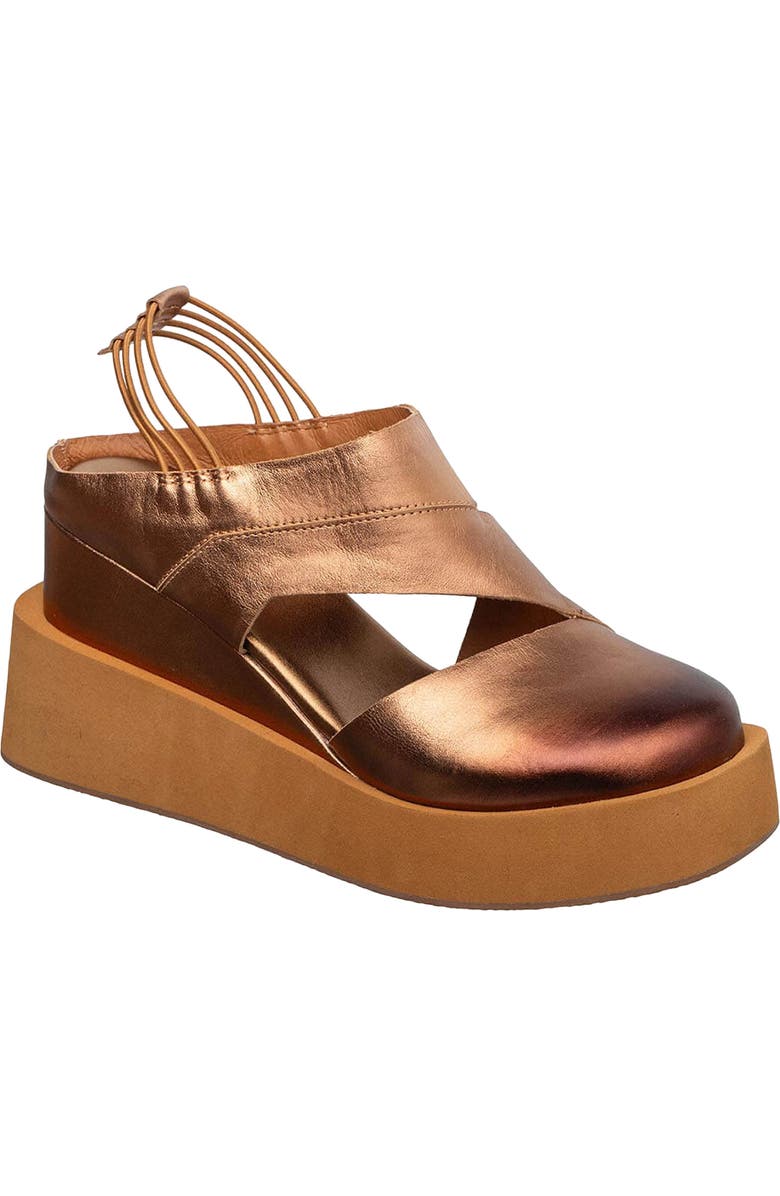 ANTELOPE Uma Wedge Sandal, Main, color, Bronze