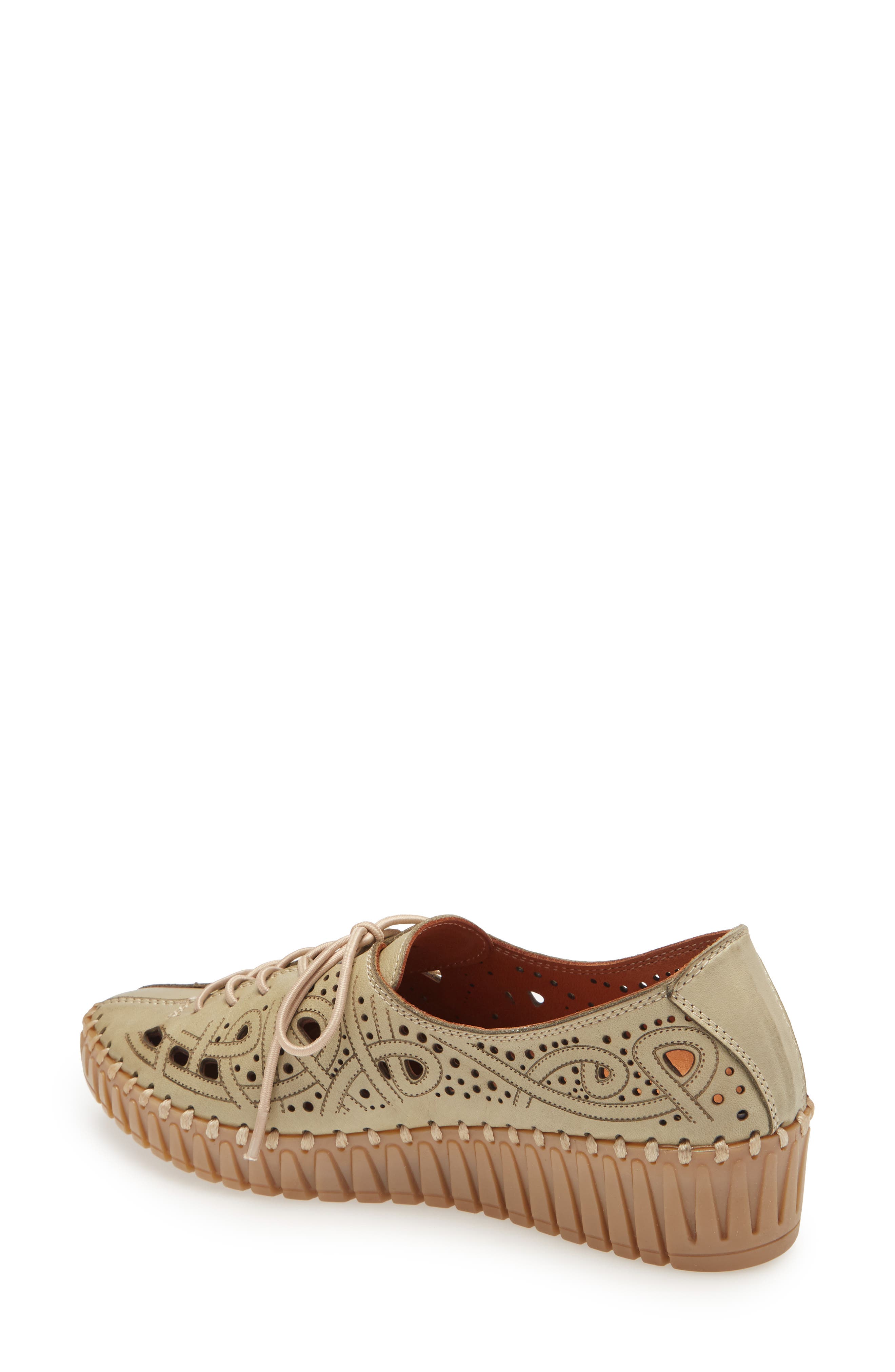 Sheridan Mia Kylie Lace-Up Flat, Alternate, color, 