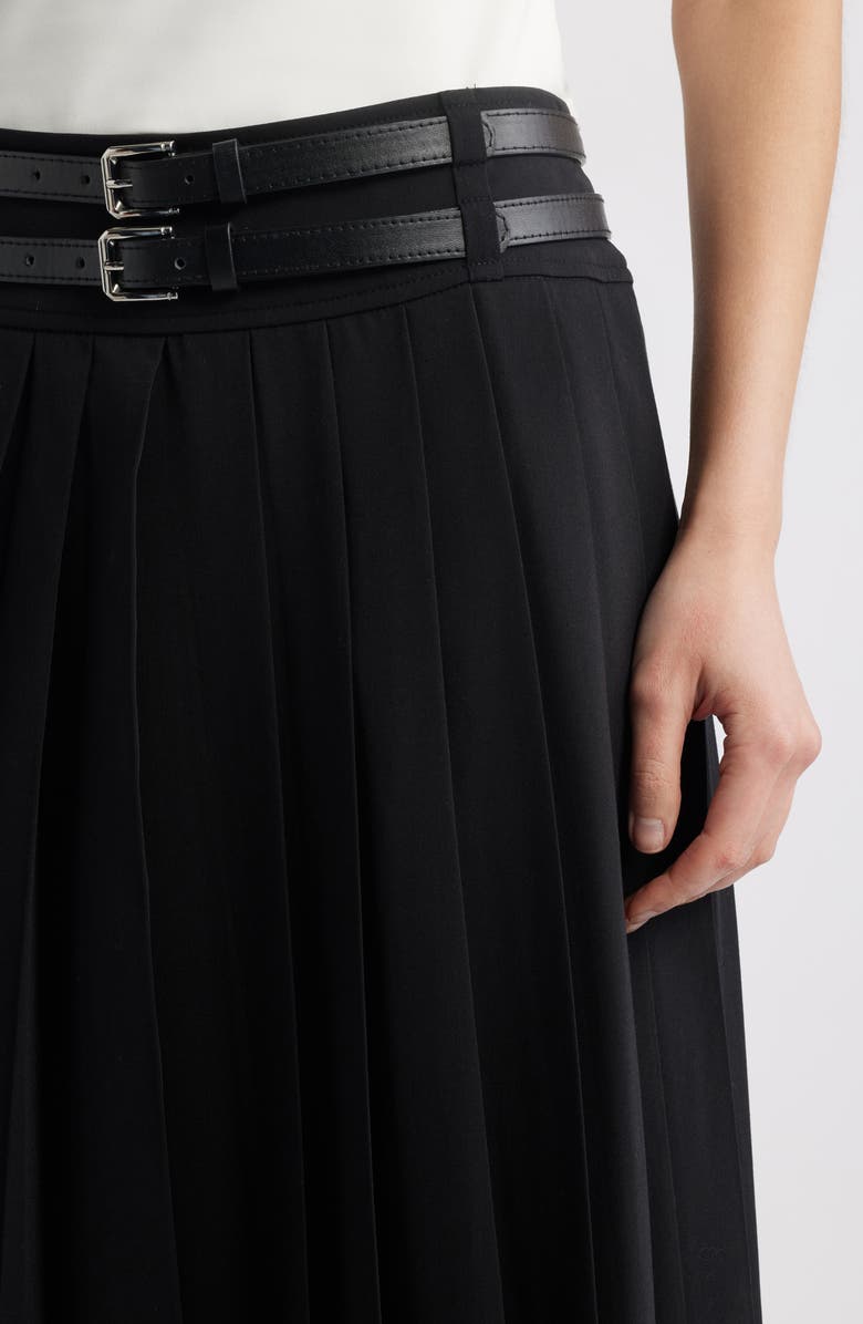 MANGO Teresa Pleated Midi Skirt, Alternate, color,