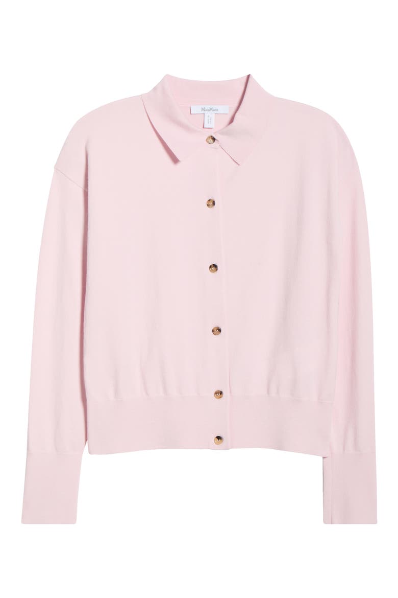 Wool Blend Cardigan, Alternate, color, PINK