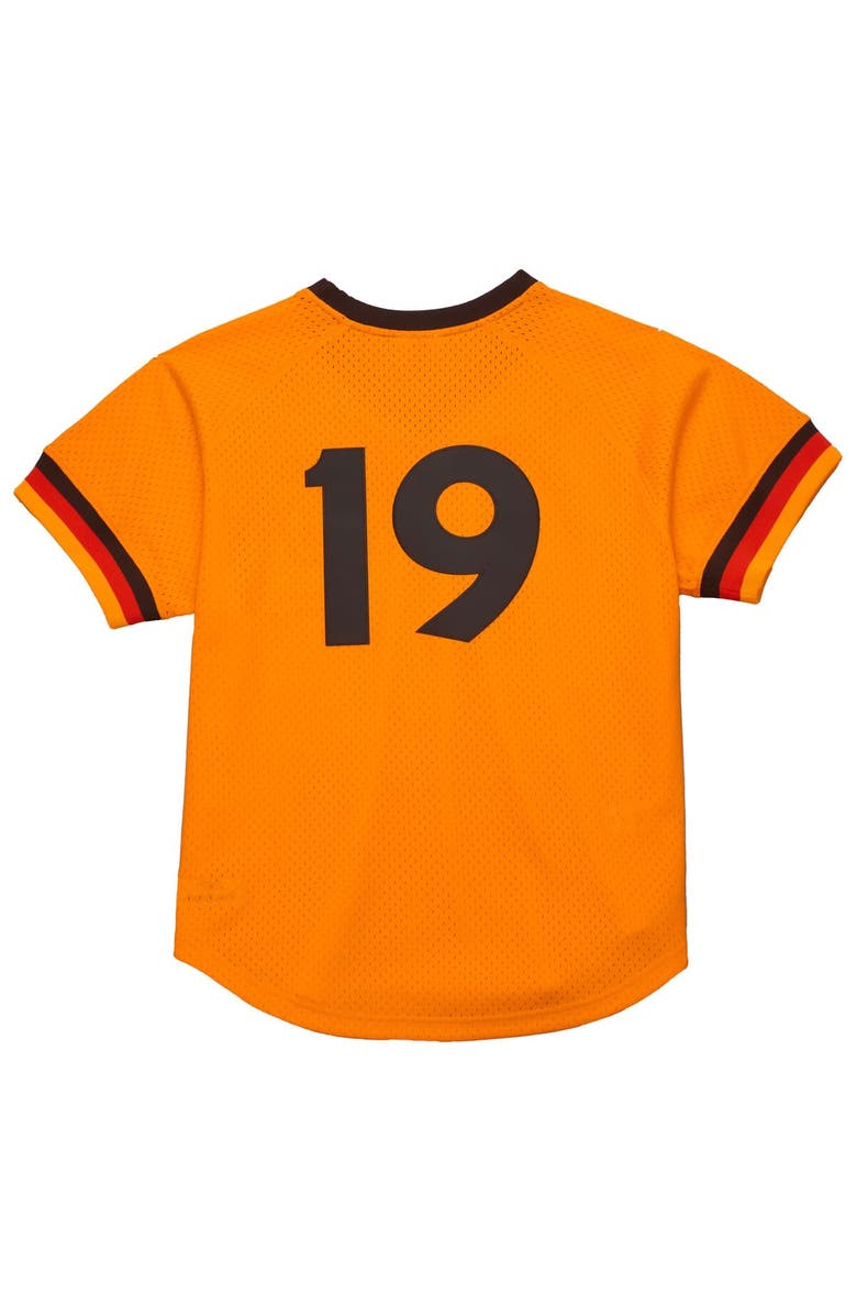 Mitchell & Ness Men's Mitchell & Ness Tony Gwynn Gold San Diego Padres 1982 Authentic Cooperstown Collection Mesh Batting Practice Jersey, Alternate, color, Gold
