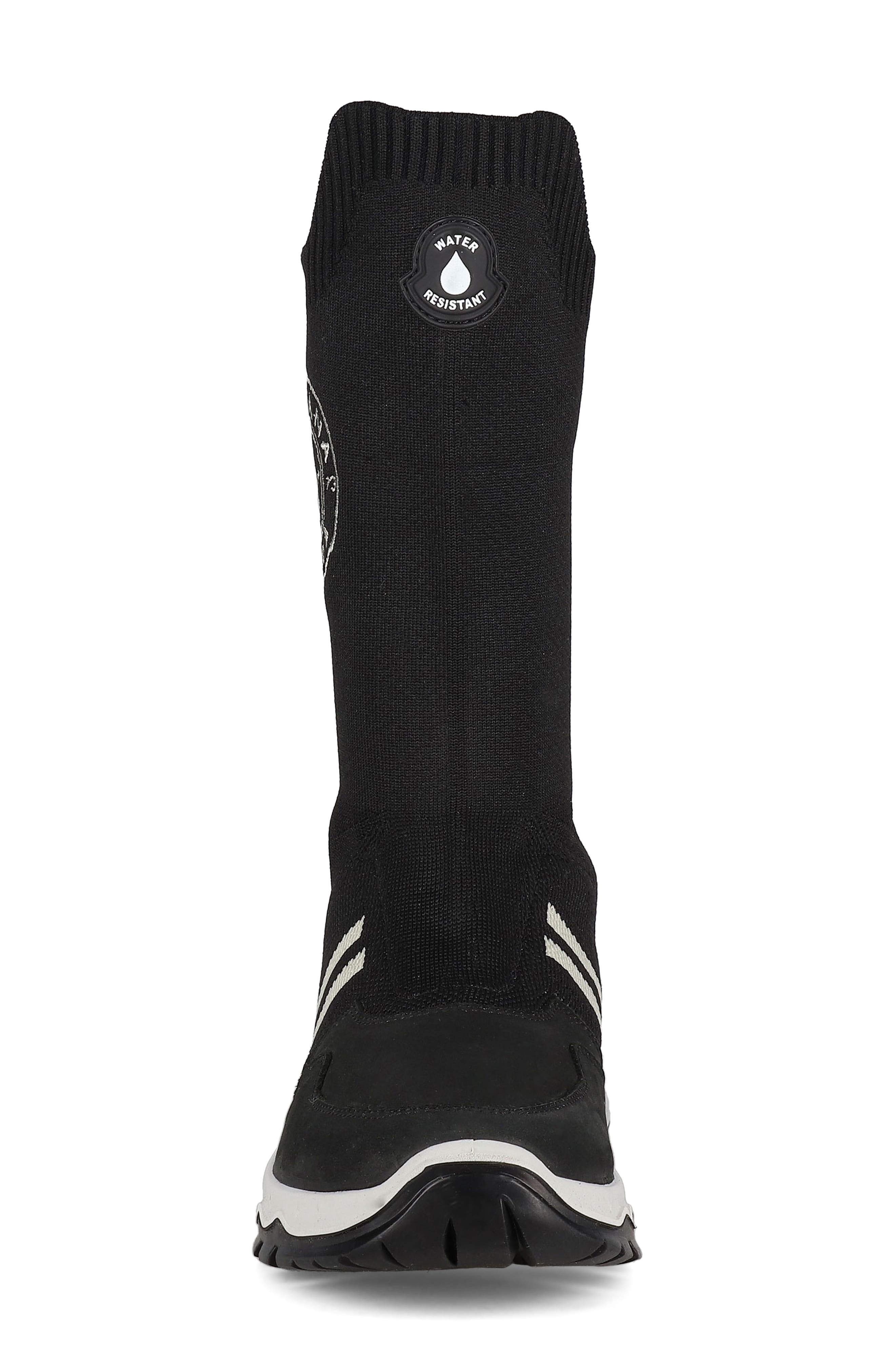 Santana Canada Terri Lea Water Resistant Boot, Alternate, color, Black White