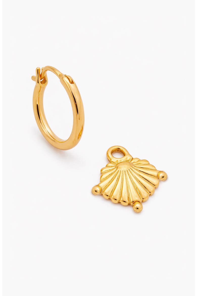 Conquela Midi Hoops In Gold, Alternate, color, Gold