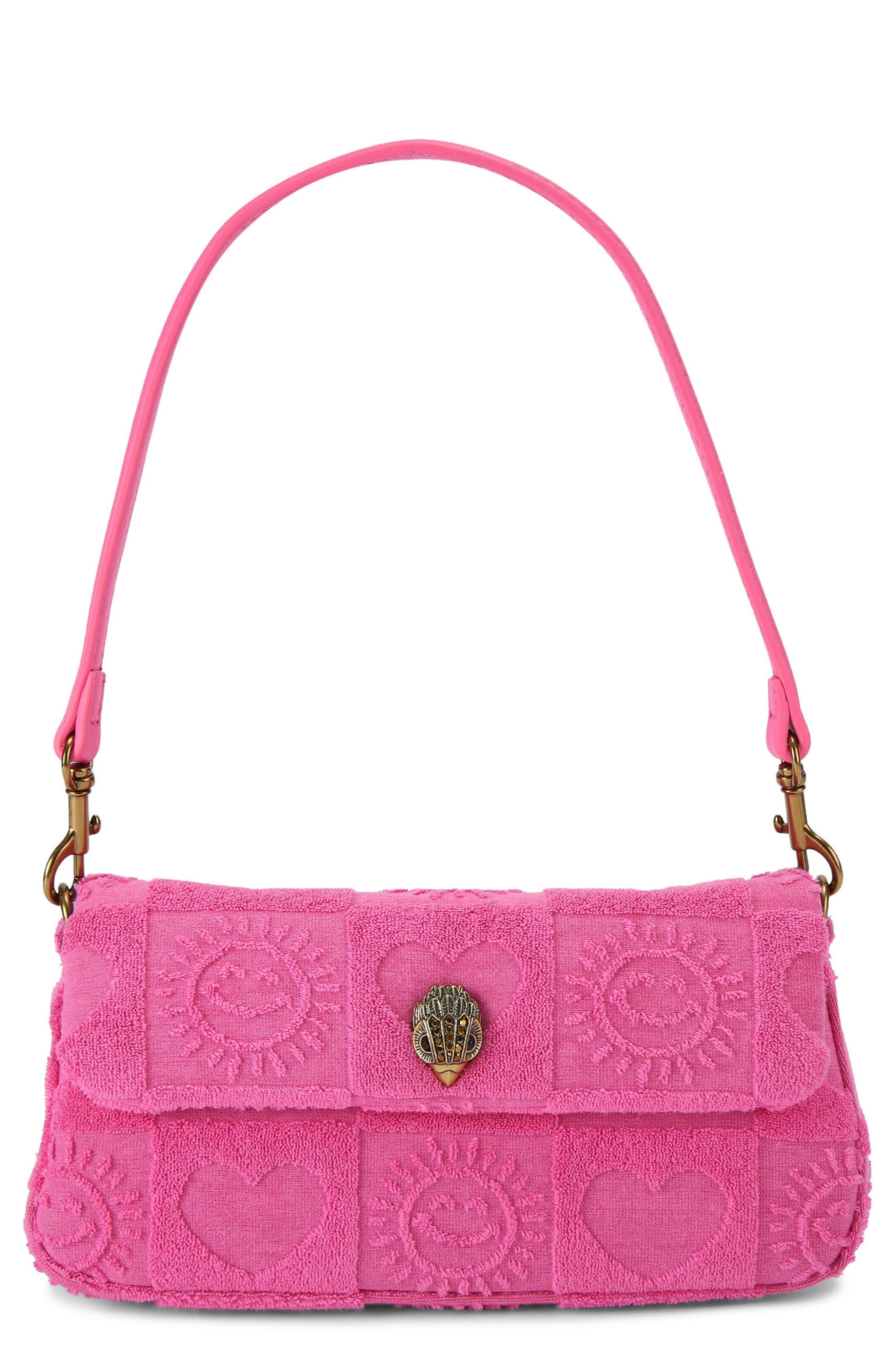 Kurt Geiger London Pickle Shoulder Bag, Main, color, Open Pink