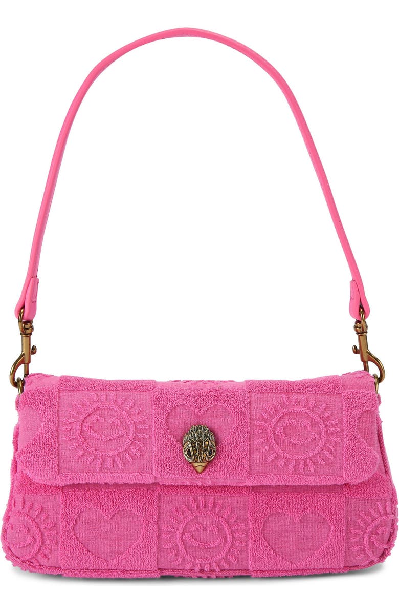 Kurt Geiger London Pickle Shoulder Bag, Main, color, Open Pink