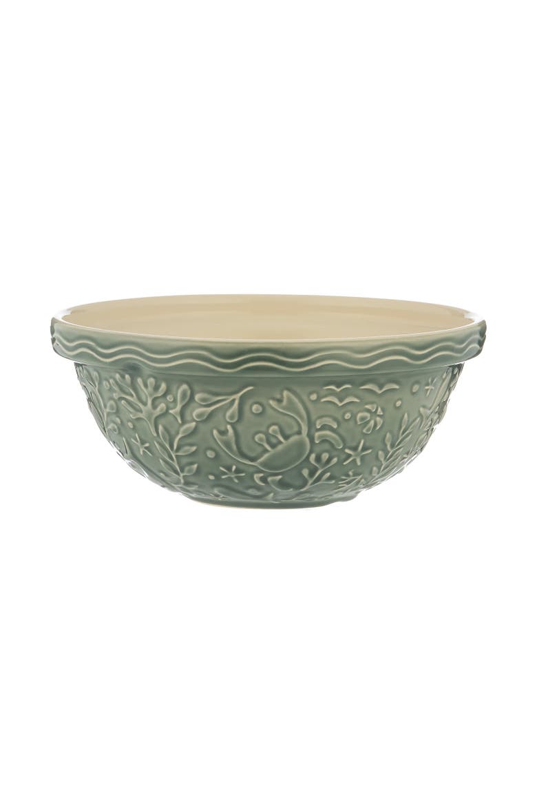 Nautical Collection Crab Size 18 Mixing Bowl, 2.85 Quart, Main, color, Green