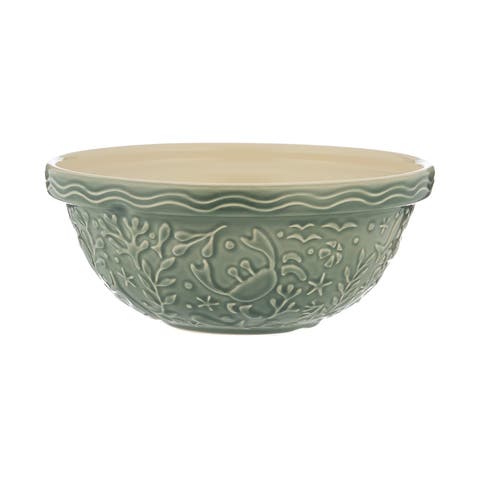 Nautical Collection Crab Size 18 Mixing Bowl, 2.85 Quart