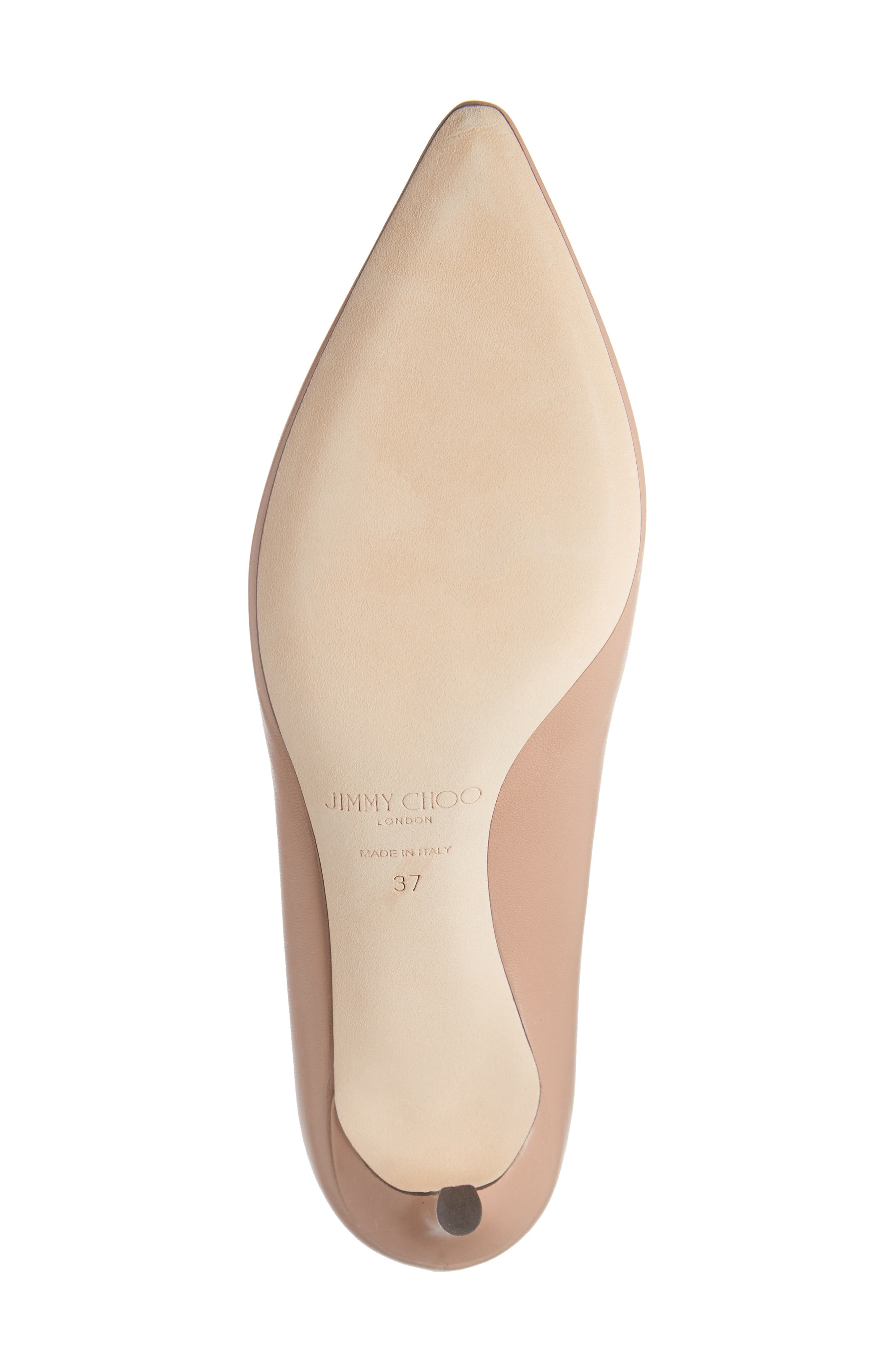 Jimmy Choo Romy 85 Leather Pump, Alternate, color, Ballet Pink