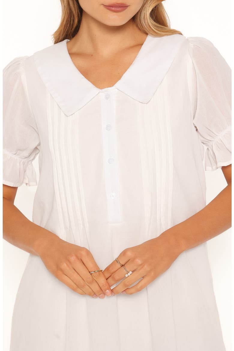 Granger Minidress, Alternate, color, WHITE