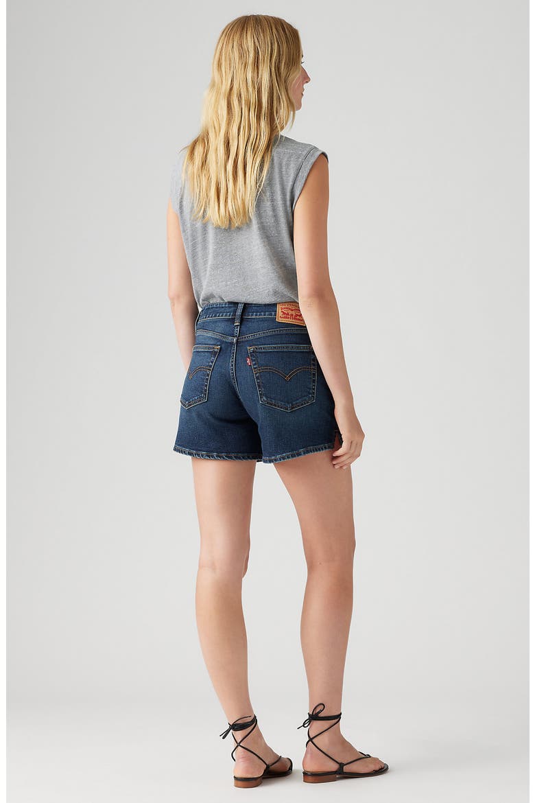 A-Line Denim Shorts, Alternate, color, DONT YOU KNOW SHORT