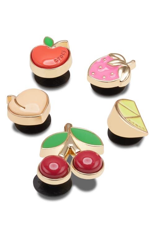 Crocs 5-pack Elevated Fruits Jibbitz Shoe Charms In White