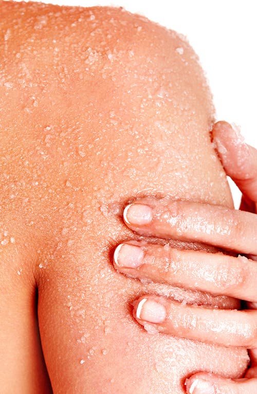 Basq Nyc Citrus Sugar Skin Perfecting Scrub In Orange