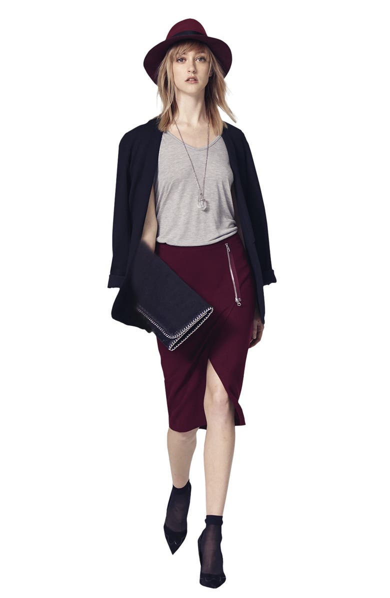 Chelsea28 Open Shawl Collar Jacket, Alternate, color,