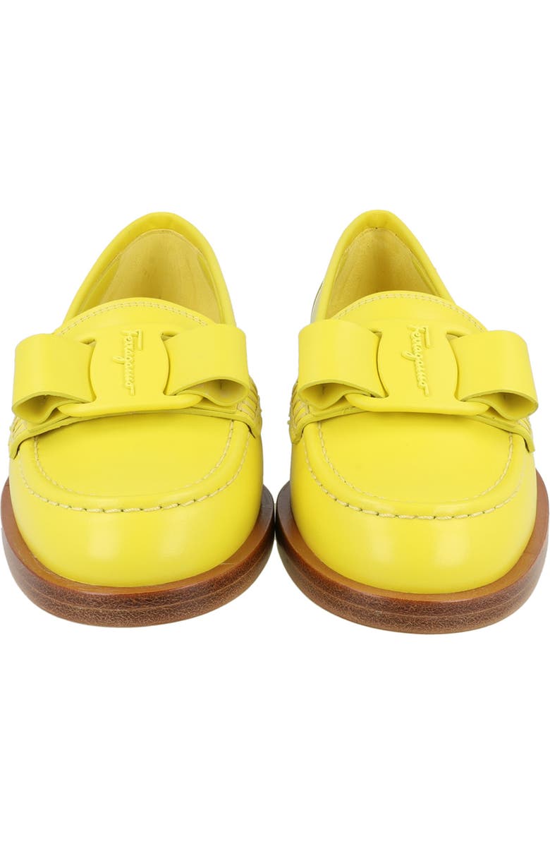 FERRAGAMO Vivaldo Bow Loafer, Alternate, color,