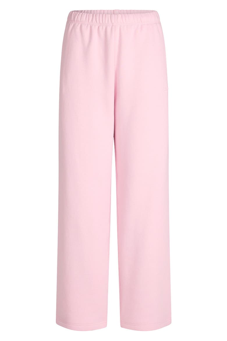 Cotton Fleece Blend Classic Straight Leg Pants, Alternate, color, HALITE