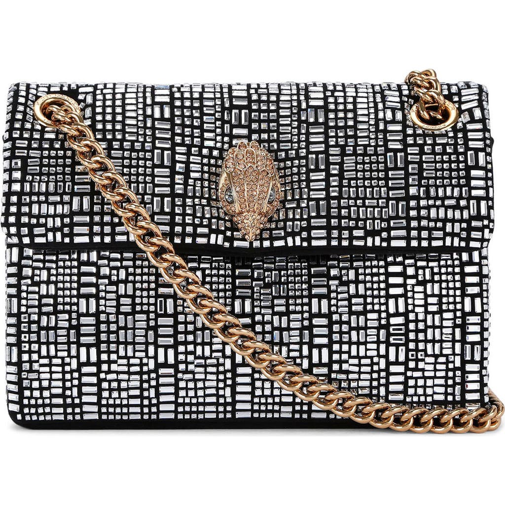 KURT GEIGER KURT GEIGER LONDON MINI KENSINGTON CRYSTALS CONVERTIBLE CROSSBODY BAG