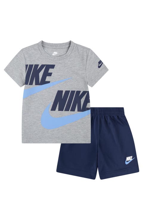 Kids' Split Futura T-Shirt & Shorts Set (Little Kid)
