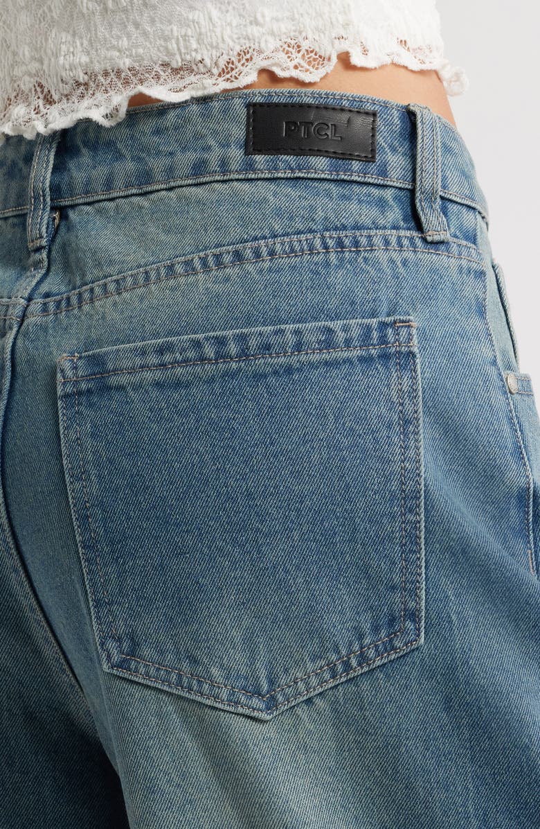 PTCL High Waist Baggy Cargo Jeans, Alternate, color,