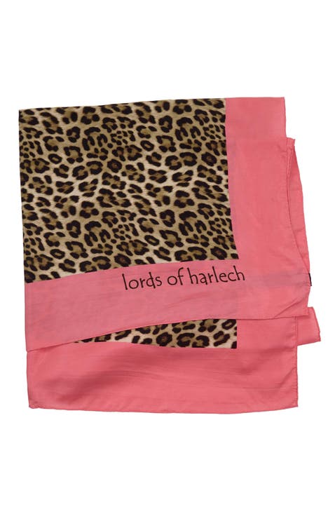 Leopard Womens Printed Scarf