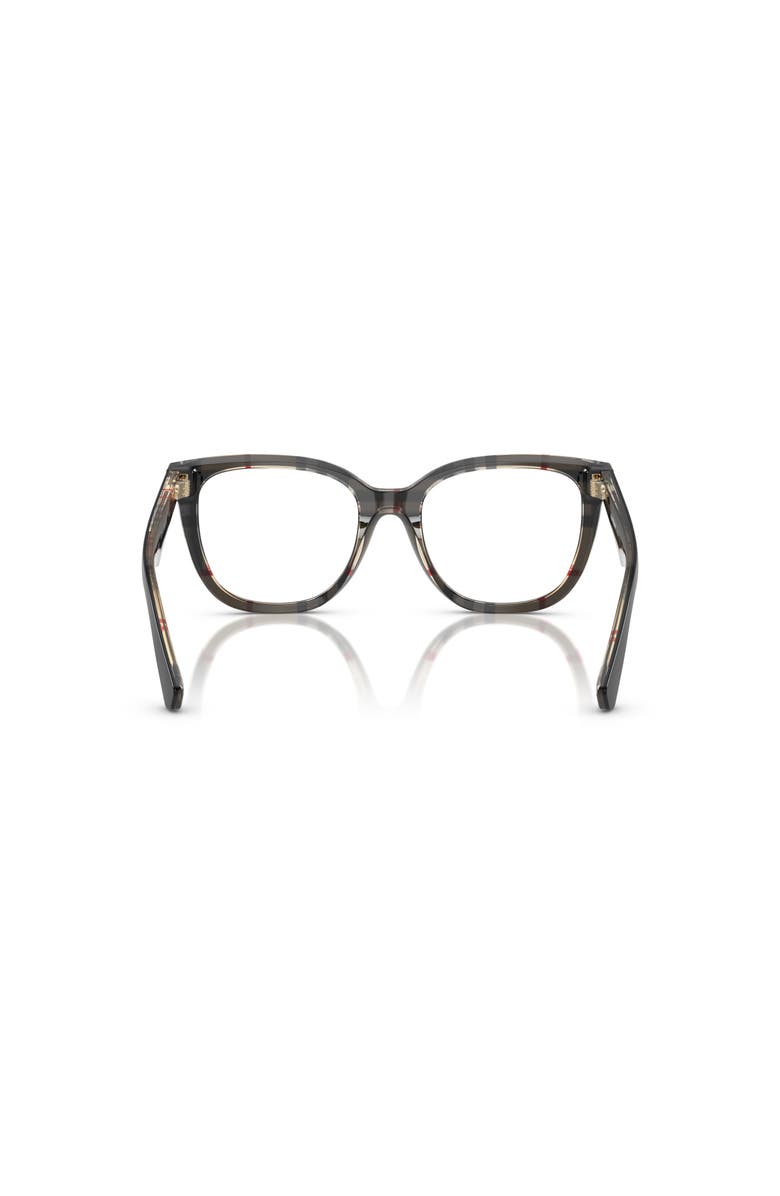 Burberry 51mm Square optical glasses, Alternate, color, Black