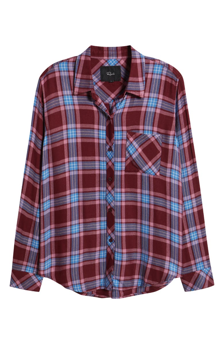 Rails Hunter Plaid Button-Up Shirt, Alternate, color,