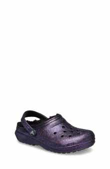 CROCS Kids' Classic Lined Space Glitter Clog