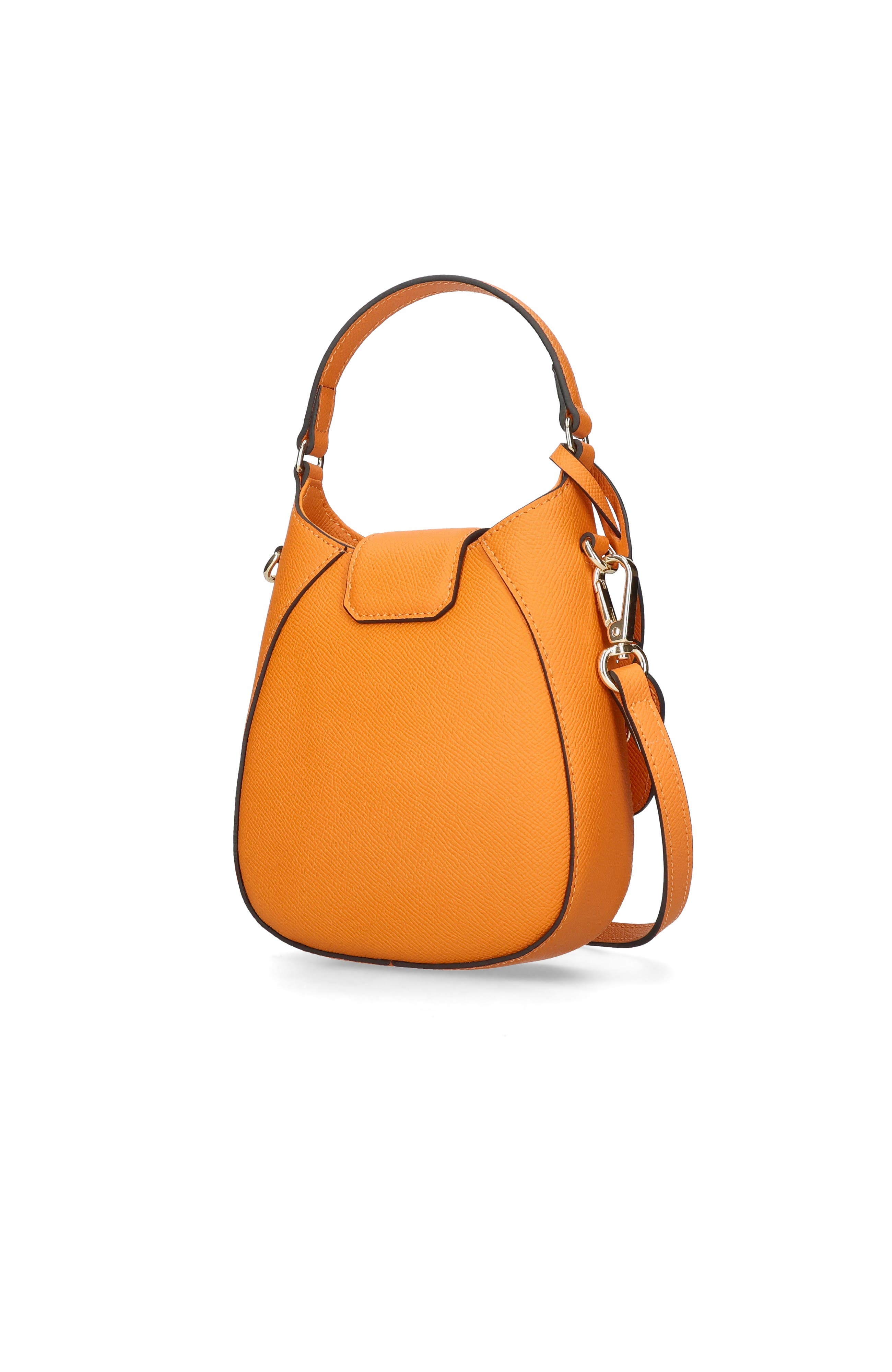 Small Duel Strap Stirrup Bag, Alternate, color, Orange